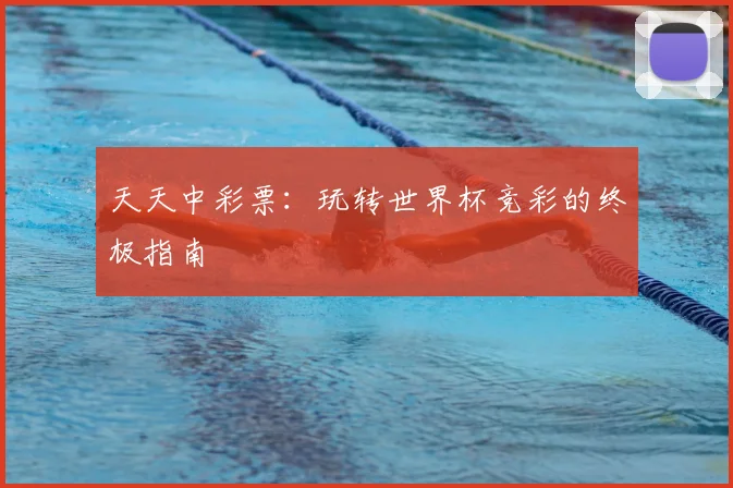天天中彩票：玩转世界杯竞彩的终极指南